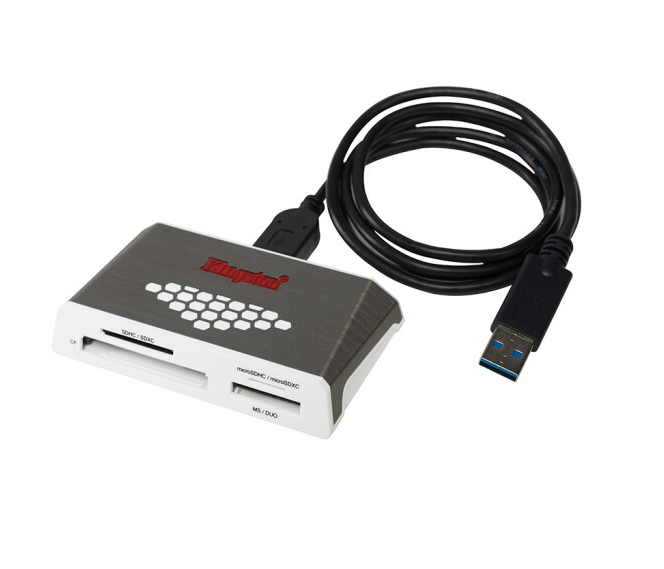 金士顿（kingston）USB 3.0 High-Speed Media Reader 多功能读卡器（FCR-HS4）