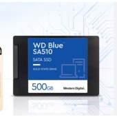 西部数据（WD) 500GB SSD固态硬盘 SA510 SATA Blue系列