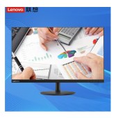 联想Lenovo 27英寸窄边框 低蓝光全高清显示器 商用办公电脑显示器 D27-30