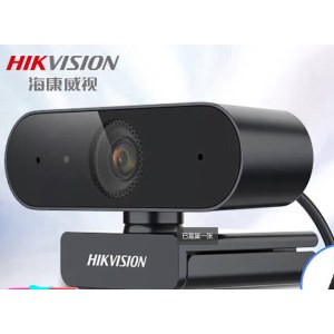 海康威视HIKVISION 电脑摄像头USB400万像素内置麦克风2K高清自动对焦款考研复试直播视频会议E14a