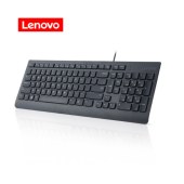 联想（lenovo）有线单键盘SK8823/EKB-536A USB接口笔记本电脑一体机 牛皮纸包装(黑色)