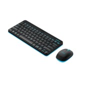 罗技（Logitech） MK245 Nano 无线键鼠套装 电脑台式机笔记本迷你键鼠套装鼠标键盘 MK245黑色