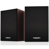 音箱/飞利浦（PHILIPS）SPA20 木质小音箱 电脑音响 台式usb 笔记本多媒体 重低音家用