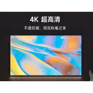 小米电视 Redmi A65 65 英寸 4K 超高清电视 金属全面屏电视