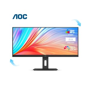 AOC电脑显示器 34英寸21:9带鱼屏 IPS窄边框 广色域