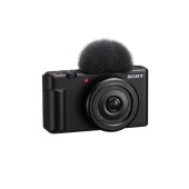 索尼（SONY）ZV-1F Vlog相机128G 存储卡+相机包 套装 黑色