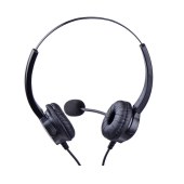 北恩（HION）FOR630D 头戴式双耳话务耳机/呼叫中心话务员降噪耳麦