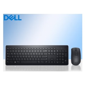 戴尔（DELL） 无线键盘鼠标套装 笔记本台式电脑一体机办公U口方口键鼠套装 KM3322W【升级无线键鼠套装】