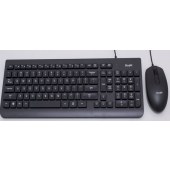锐捷（Ruijie）/RG-CPK1000/云桌面有线键鼠套装，内含有线键盘、鼠标、带有品牌logo的鼠标垫。