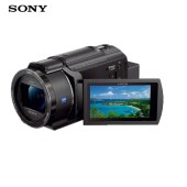 索尼 FDR-AX45 4K高清数码摄像机 5轴防抖(含内存卡、电池、UV镜、包、麦克风、充电器、三脚架)